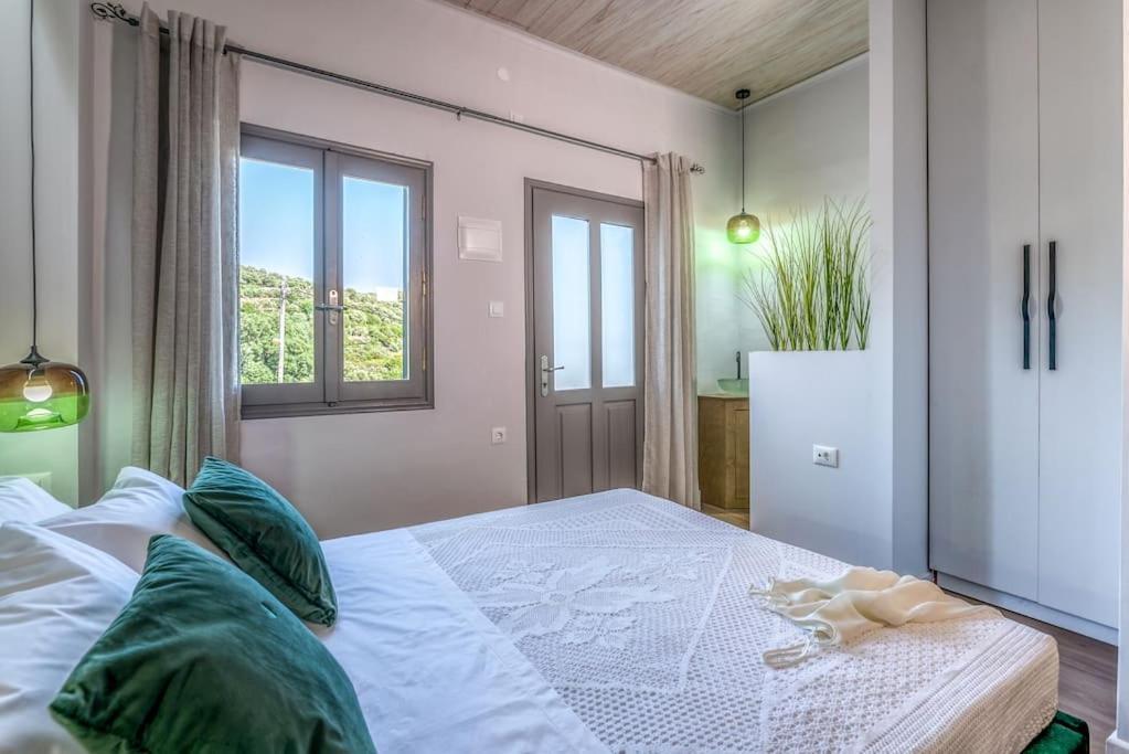Casa Del Miele, Private Pool, Bbq, Mountain View. Villa Alikianos Exterior photo