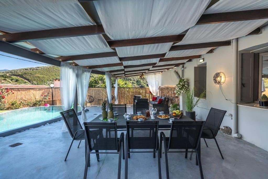 Casa Del Miele, Private Pool, Bbq, Mountain View. Villa Alikianos Exterior photo