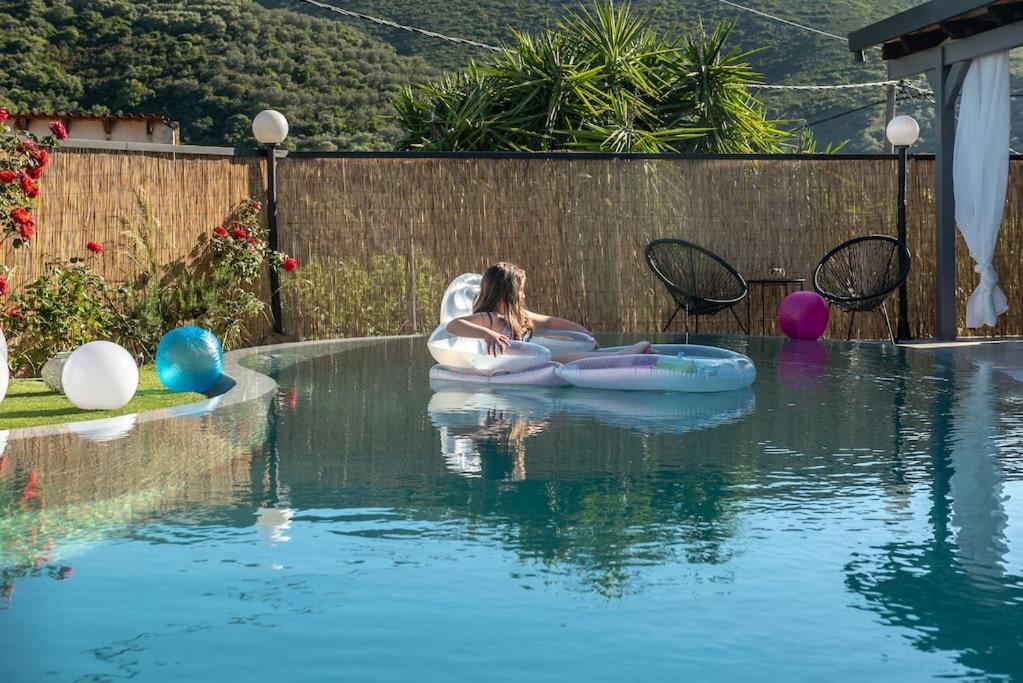 Casa Del Miele, Private Pool, Bbq, Mountain View. Villa Alikianos Exterior photo